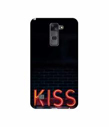 Amazon Brand - Solimo Designer Kiss 3D Printed Hard Back Case Mobile Cover for LG Stylus 2