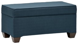 Amazon Brand – Stone & Beam Edgewood Modern Storage Ottoman, 36