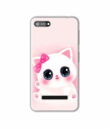 Amazon Brand - Solimo Designer Babby Kitty UV Printed Soft Back Case Mobile Cover for Comio C1