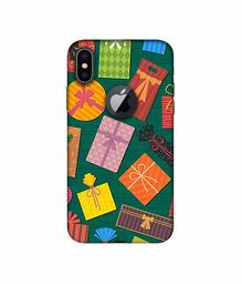 Amazon Brand - Solimo Designer Envelope Pattern 3D Printed Hard Back Case Mobile Cover for Apple iPhone X (Logo Cut)