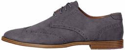 FIND. Men's Brogues, Grey Charcoal, 12 UK