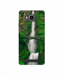 Amazon Brand - Solimo Designer Waterfall 3D Printed Hard Back Case Mobile Cover for Lenovo A7700