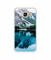 Amazon Brand - Solimo Designer Lake Mountain UV Printed Soft Back Case Mobile Cover for Samsung Galaxy A5 (2016)