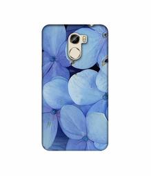 Amazon Brand - Solimo Designer Light Blue Flower Photography 3D Printed Hard Back Case Mobile Cover for Gionee X1