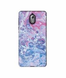 Amazon Brand - Solimo Designer Oil Paint on Marble 3D Printed Hard Back Case Mobile Cover for Nokia 3.1