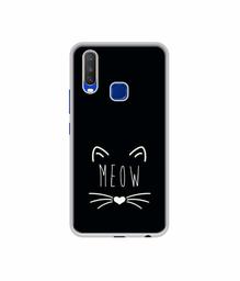 Amazon Brand - Solimo Designer Meow UV Printed Soft Back Case Mobile Cover for Vivo Y15