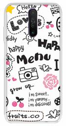 Amazon Brand - Solimo Designer Multicolor Cute English Printed Soft Back Case Mobile Cover for Poco X2 / Xiaomi Redmi K30