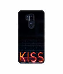 Amazon Brand - Solimo Designer Kiss 3D Printed Hard Back Case Mobile Cover for LG G7 ThinQ