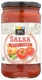 365 Everyday Value, Thick & Chunky Salsa, 24 oz