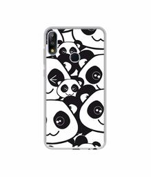 Amazon Brand - Solimo Designer Panda Texture UV Printed Soft Back Case Mobile Cover for Asus ZenFone Max Pro M2