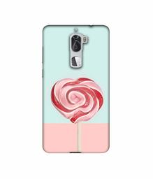 Amazon Brand - Solimo Designer Round Candy 3D Printed Hard Back Case Mobile Cover for Coolpad Cool1 Dual