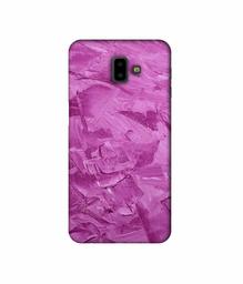 Amazon Brand - Solimo Designer Pink Paint 3D Printed Hard Back Case Mobile Cover for Samsung Galaxy J6 Plus