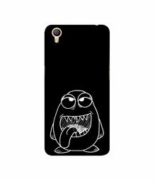 Amazon Brand - Solimo Designer Cartoon Pattern 3D Printed Hard Back Case Mobile Cover for Oppo A37