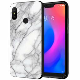 Amazon Brand - Solimo Designer Marble Printed Hard Back Case Mobile Cover for Redmi 6 Pro