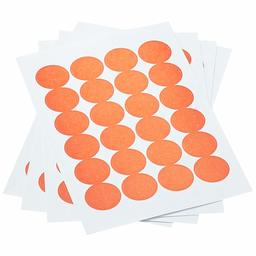 AmazonBasics Print/Write Self-Adhesive Removable Labels, 0.75 Inch Diameter, Orange, 1008-Pack