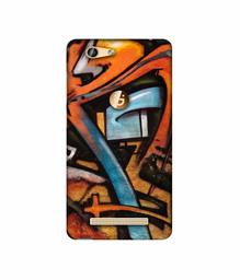 Amazon Brand - Solimo Designer Painting 3D Printed Hard Back Case Mobile Cover for Gionee F103 Pro