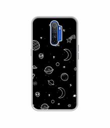 Amazon Brand - Solimo Designer Solar System UV Printed Soft Back Case Mobile Cover for Oppo Reno Ace/Realme X2 Pro