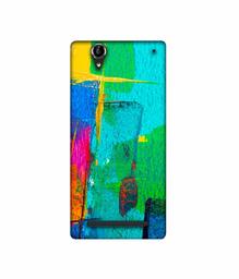 Amazon Brand - Solimo Designer Color Stokes 3D Printed Hard Back Case Mobile Cover for Sony Xperia T2 Ultra