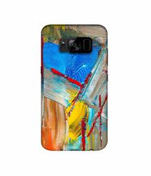 Amazon Brand - Solimo Designer Randam Multicolor Mash 3D Printed Hard Back Case Mobile Cover for Samsung Galaxy S8 Plus