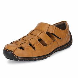 Centrino Men's Tan Fisherman Sandals-10 UK (44 EU) (11 US) (6114-01)