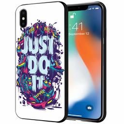 Amazon Brand - Solimo Designer Just Do It Printed Hard Back Case Mobile Cover for Apple iPhone Xs Max (D1185)