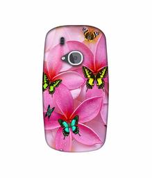 Amazon Brand - Solimo Designer B-Butterflies 3D Printed Hard Back Case Mobile Cover for Nokia 3310