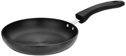 Amazon Brand - Solimo Hard Anodized Fry Pan, 20 cm, (Induction and Gas Compatible), Black