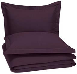 Pinzon Signature 190-Gram Velvet Flannel Duvet Set