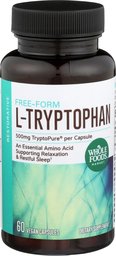 Whole Foods Market, L Tryptophan 500mg, 60 ct