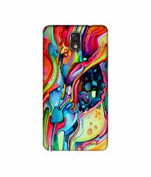 Amazon Brand - Solimo Designer Multicolor Drop 3D Printed Hard Back Case Mobile Cover for Samsung Galaxy Note 3 N9000