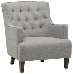 Amazon Brand – Stone & Beam Decatur Modern Tufted Wingback Living Room Accent Chair, 32.3