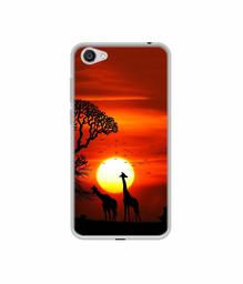 Amazon Brand - Solimo Designer Sunshade UV Printed Soft Back Case Mobile Cover for Vivo Y55