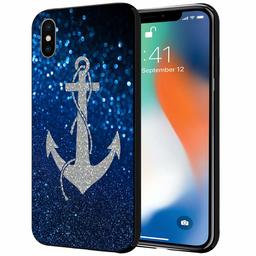 Amazon Brand - Solimo Designer Anchor Printed Hard Back Case Mobile Cover for Apple iPhone X/Xs (D1141)