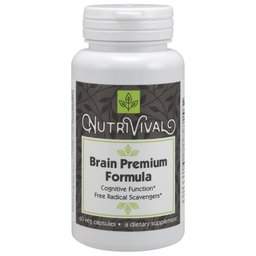 Nutrivival Brain Premium Formula,60 Veg Capsules