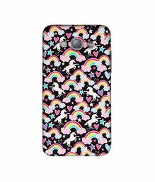 Amazon Brand - Solimo Designer Unicorn Texture 3D Printed Hard Back Case Mobile Cover for Samsung Galaxy A8