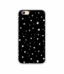 Amazon Brand - Solimo Designer Sperking Stars UV Printed Soft Back Case Mobile Cover for Oppo A57