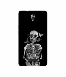 Amazon Brand - Solimo Designer Skeletan 3D Printed Hard Back Case Mobile Cover for Micromax Canvas Pace 4G Q416