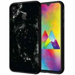 Amazon Brand - Solimo Designer Black Universe Printed Hard Back Case Mobile Cover for Samsung Galaxy M20