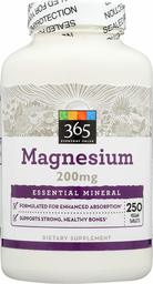 365 EVERYDAY VALUE Magnesium 200 MG, 250 CT