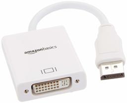 (Renewed) AmazonBasics DisplayPort to DVI Adapter