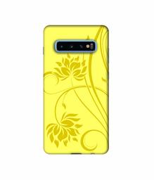 Amazon Brand - Solimo Designer Sunflower Pattern 3D Printed Hard Back Case Mobile Cover for Samsung Galaxy S10 Plus