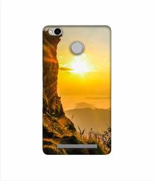 Amazon Brand - Solimo Designer Mountan Side Sun View 3D Printed Hard Back Case Mobile Cover for Xiaomi Redmi 3S Prime