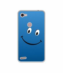 Amazon Brand - Solimo Designer Happy UV Printed Soft Back Case Mobile Cover for Spice F302