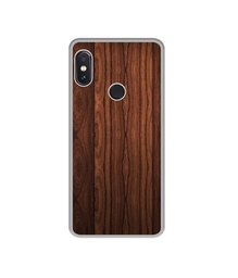 Amazon Brand - Solimo Designer Wooden Texture UV Printed Soft Back Case Mobile Cover for Mi Redmi Note 5 Pro