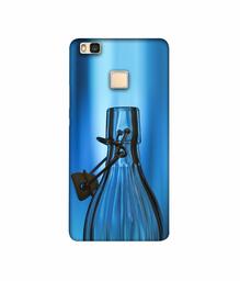 Amazon Brand - Solimo Designer Blue Bottle 3D Printed Hard Back Case Mobile Cover for Huawei P9 lite