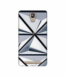 Amazon Brand - Solimo Designer Hexagon Texture 3D Printed Hard Back Case Mobile Cover for Gionee Marathon M5 Plus