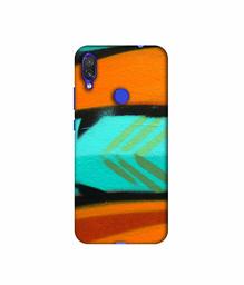 Amazon Brand - Solimo Designer Brush Art 3D Printed Hard Back Case Mobile Cover for Xiaomi Redmi Note 7 Pro