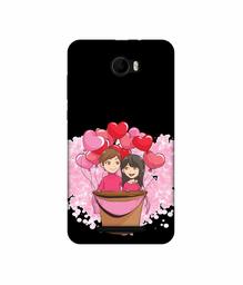 Amazon Brand - Solimo Designer Boy and Girl UV Printed Soft Back Case Mobile Cover for Karbonn K9 Viraat