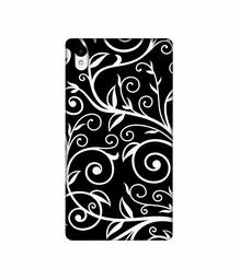 Amazon Brand - Solimo Designer Flower Patterns 3D Printed Hard Back Case Mobile Cover for Sony Xperia Z2