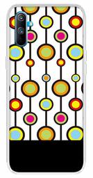 Amazon Brand - Solimo Designer Multicolor Bubble Line Pattern Printed Soft Back Case Mobile Cover for Realme C3